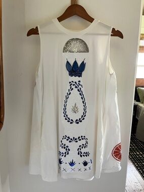 Queen of Sparkles Sleeveless Sequined Tequila Dress